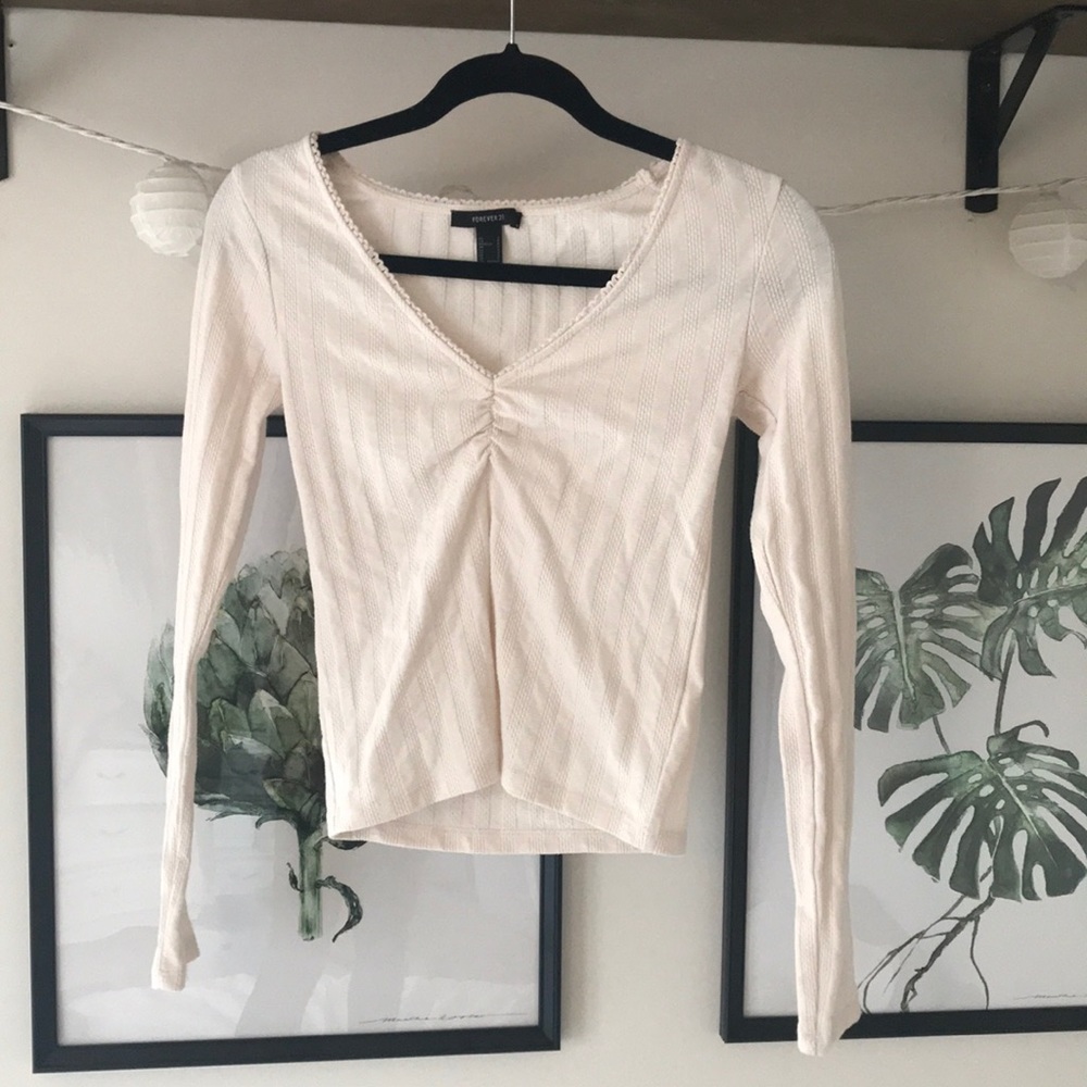 Forever 21 textured long sleeve